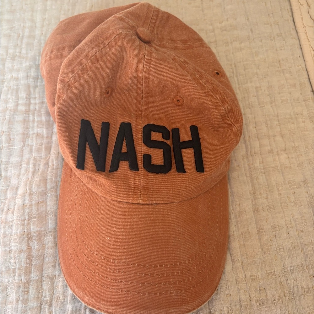 Nash Orange Baseball Cap